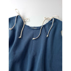 maturely マチュアリー 2P セットアップ Side Cord Vest Side Cord Jersey2 コットン スウェット ベスト パンツ ブルー【中古】