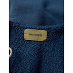 maturely マチュアリー 2P セットアップ Side Cord Vest Side Cord Jersey2 コットン スウェット ベスト パンツ ブルー【中古】