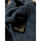 maturely マチュアリー 2P セットアップ Side Cord Vest Side Cord Jersey2 コットン スウェット ベスト パンツ ブルー【中古】