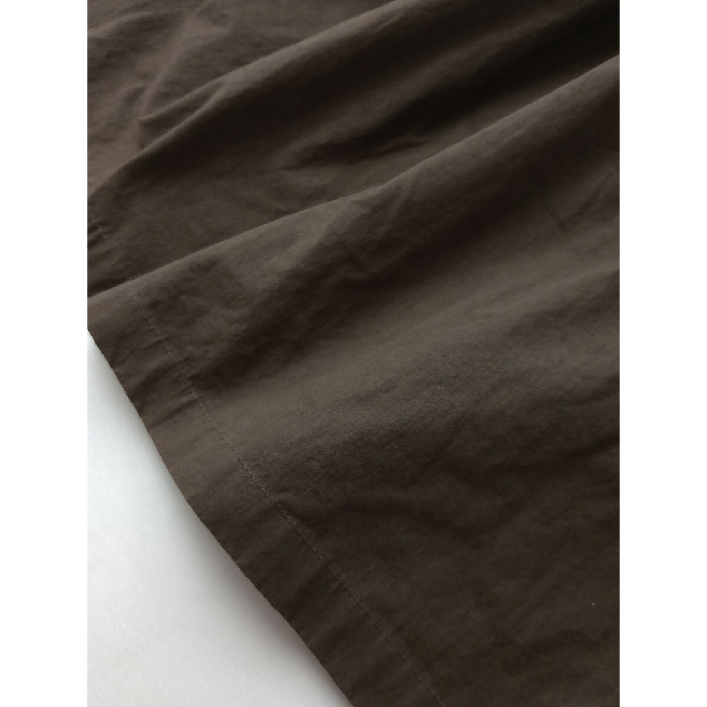 Le minor ルミノア ノースリーブ ロング ワンピース ダークブラウン 38【中古】