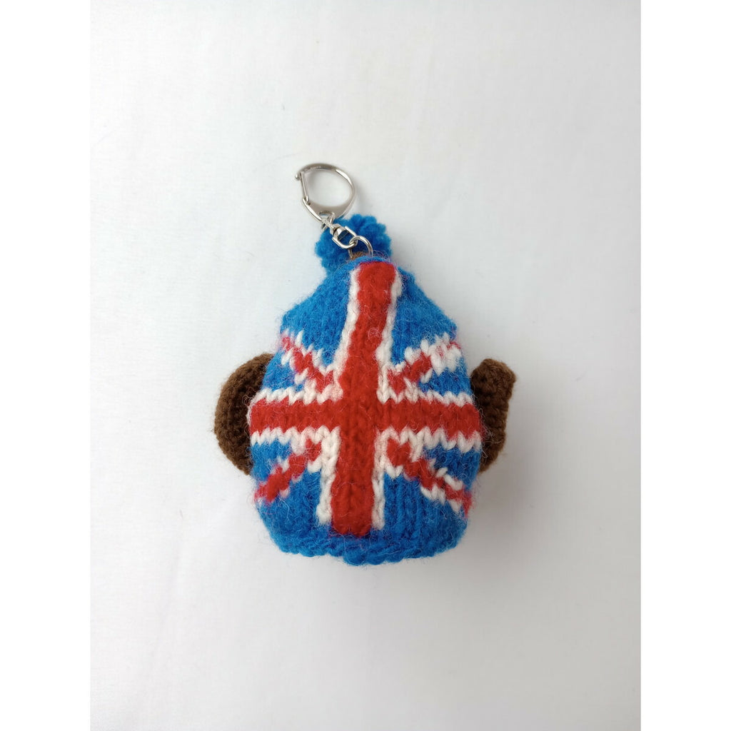 R&D.M.Co- オールドマンズテーラー H.K 1/2 CUP TEAPOT ティーポット KEY RING キーリングキーホルダー ユニオンジャック イギリス ブルー【中古】