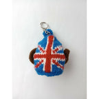 R&D.M.Co- オールドマンズテーラー H.K 1/2 CUP TEAPOT ティーポット KEY RING キーリングキーホルダー ユニオンジャック イギリス ブルー【中古】