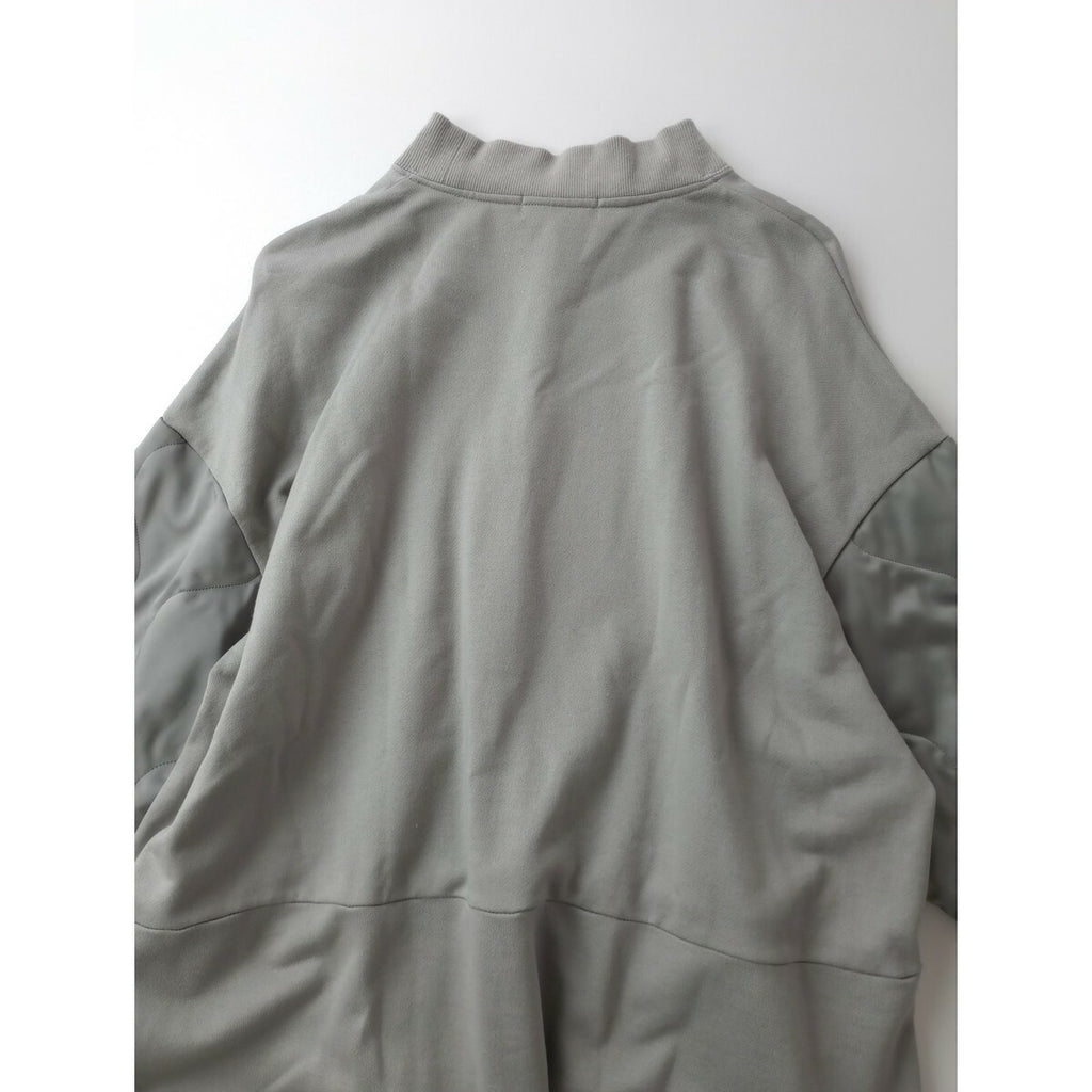 ZUCCa ズッカ ライナー ドッキング 長袖 ロング スウェット ワンピース グレー M【中古】