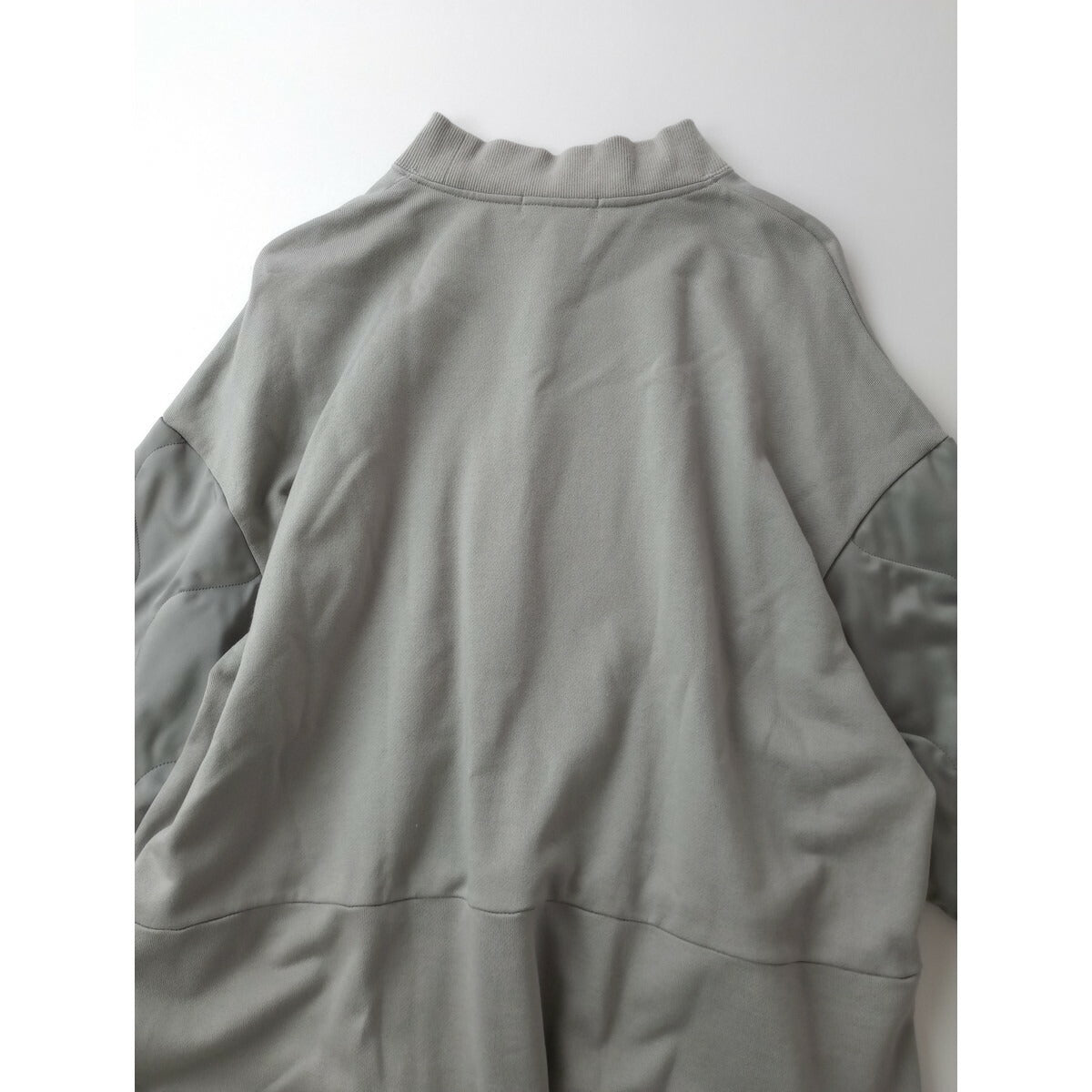 ZUCCa ズッカ ライナー ドッキング 長袖 ロング スウェット ワンピース グレー M【中古】