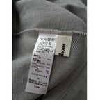 ZUCCa ズッカ ライナー ドッキング 長袖 ロング スウェット ワンピース グレー M【中古】