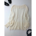 TODAYFUL トゥデイフル Lowgauge Mohair Knit ローゲージ モヘア 長袖 ニット トップス 白 F【中古】