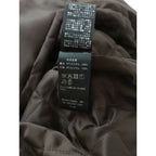 mizuiro ind ミズイロインド synthetic leather JK シンセティックレザー ジャケット ロング コート ダーク ブラウン【中古】