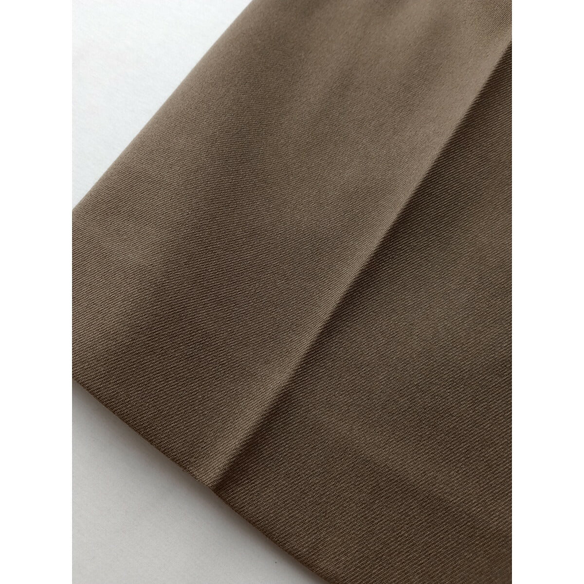 新品 24AW uncrave STANDARD アンクレイヴ 【手洗い可】グラシエウォーム ストレート パンツ ブラウン ベージュ 0