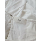 24SS IENA イエナ キュプラ ナイロン サテン T ブラウス トップス 白【中古】