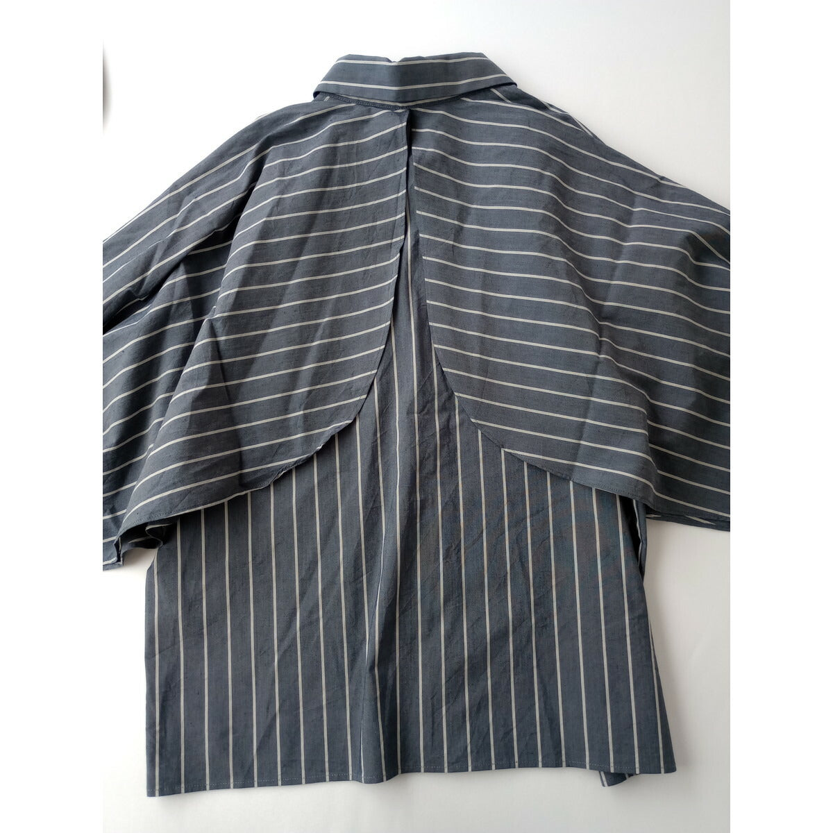 RIM.ARK リムアーク Covered sleeves SH カバードスリーブス シャツ トップス 長袖 くすみネイビー FREE