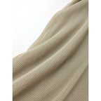 Jens イェンス プリーツ ドレス ロンワンピーアイボリー【中古】
