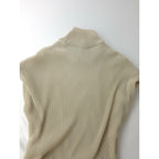Jens イェンス プリーツ ドレス ロンワンピーアイボリー【中古】