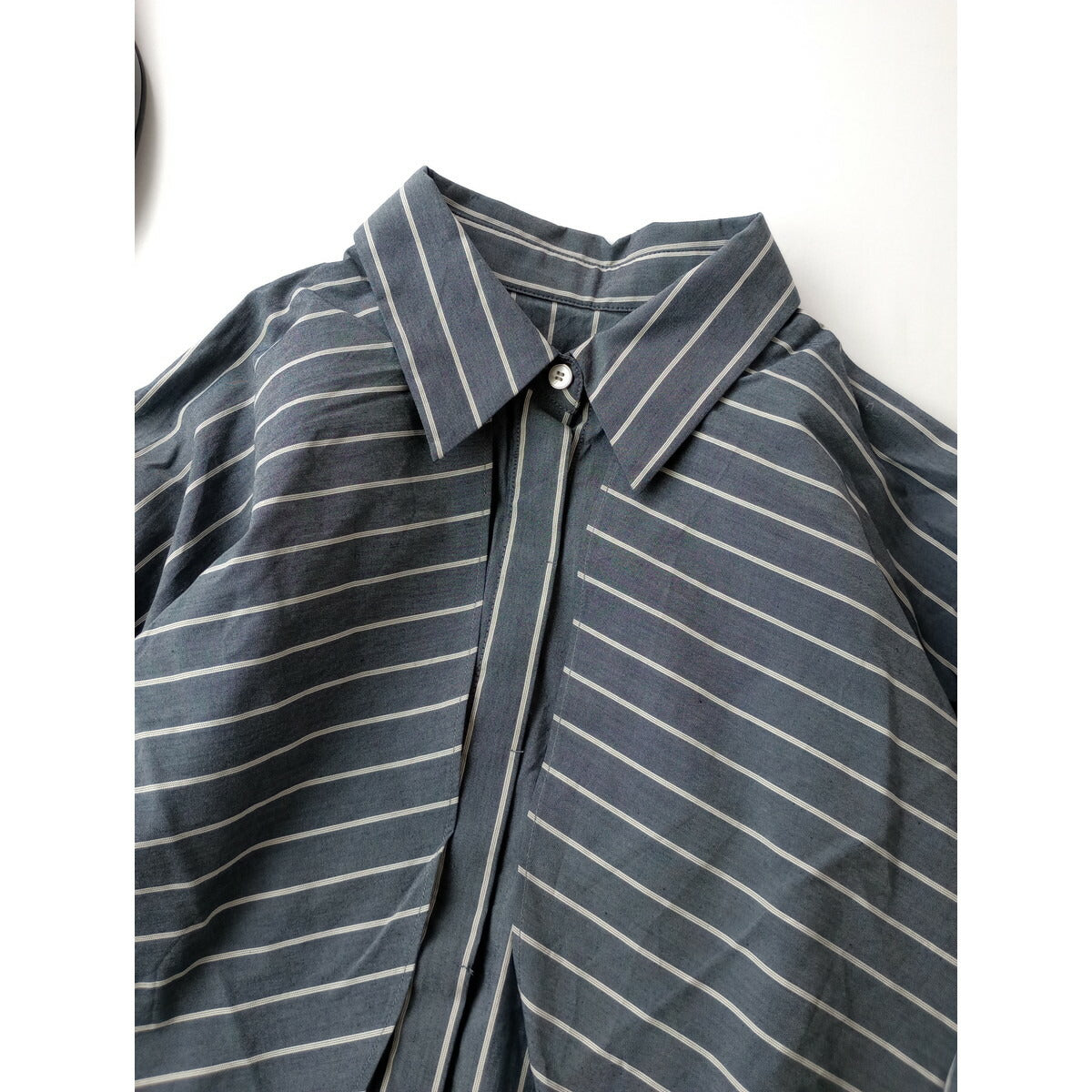 RIM.ARK リムアーク Covered sleeves SH カバードスリーブス シャツ トップス 長袖 くすみネイビー FREE