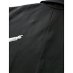 RIM.ARK リムアーク Open collar I line OP オープンカラー Iライン ロング 長袖 ワンピース 黒 ブラック 36【中古】