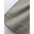 24AW MARGARET HOWELL マーガレットハウエル ORGANIC COTTON TWILL オーガニック コットン 100％ タック パンツ ベージュ 0【中古】