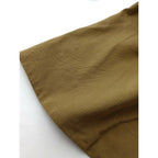 24SS MARGARET HOWELL マーガレットハウエル COTTON TWILL コットン ツイル スカート 綿 100％ 0 カーキ【中古】