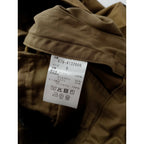 24SS MARGARET HOWELL マーガレットハウエル COTTON TWILL コットン ツイル スカート 綿 100％ 0 カーキ【中古】