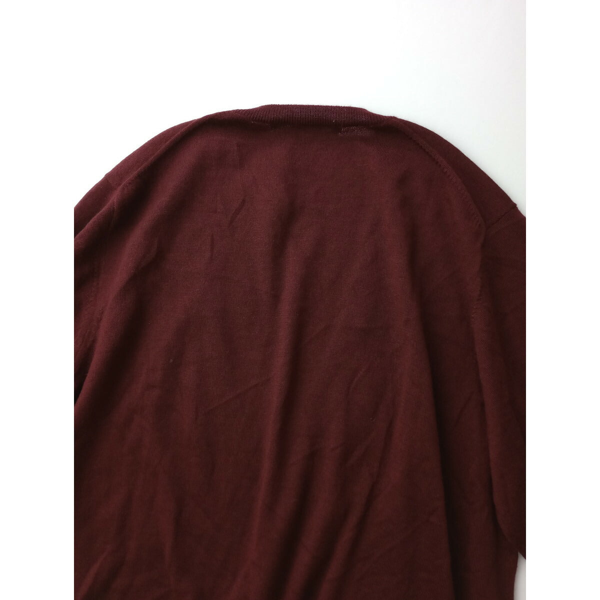 新品 カレンソロジー Curensology Vネック 長袖 ニット トップス ワインレッド