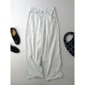 JOHNBULL ジョンブル 【DENIM DELIGHT DAYS】コットン 100％ デニム ストライプ ペインターパンツ ヴィンテージ加工 ライトブルー 白 28【中古】