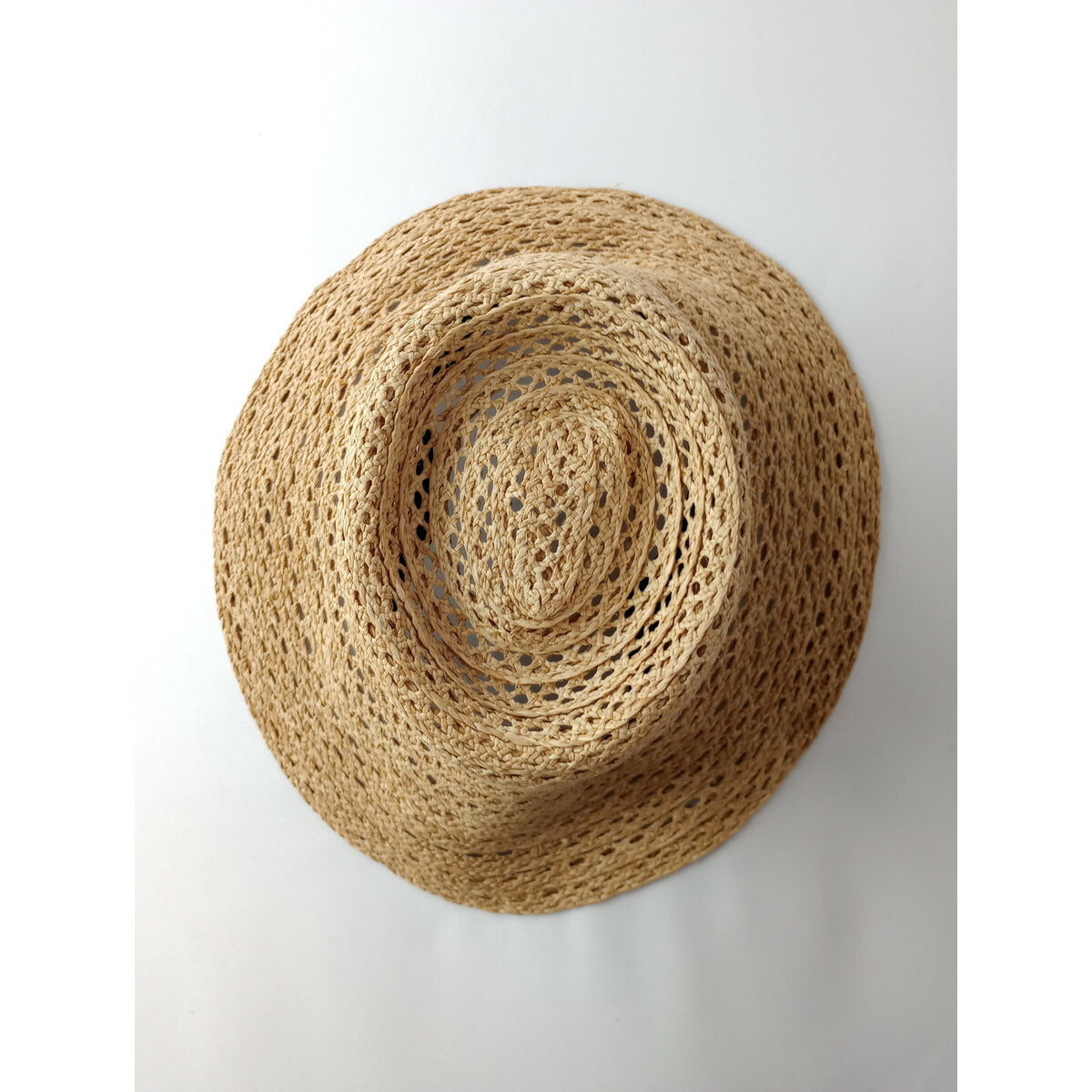 25SS KIJIMA TAKAYUKI キジマタカユキ STRAW HAT ラフィア ストロー ハット 麦わら帽子 ベージュ【中古】