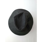 KIJIMA TAKAYUKI キジマタカユキ PAPER CLOTH SOFTHAT（WIDE）ペーパー クロス ソフト ハット 帽子 1 黒 ブラック (AM＋3804)【中古】