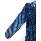 khadi and co BESS NIELSEN カディーアンドコー ベスニールセン インド製 ハンドメイド ロング ワンピース ブルー L【中古】