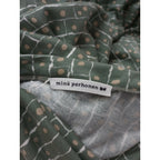 mina perhonen ミナペルホネン winter travel カットソー ロング ワンピース 38 カーキ　中古】