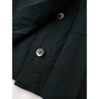 24SS MARGARET HOWELL マーガレットハウエル LIGHT LINEN SHIRT リネン 麻 100％ シャツ 長袖　ブラウス　黒 ブラック 2【中古】