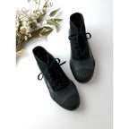 ムーンスター MOONSTAR　ALL WEATHER オールウェザー スニーカー 全天候型モデル 黒 ブラック 23  靴【中古】