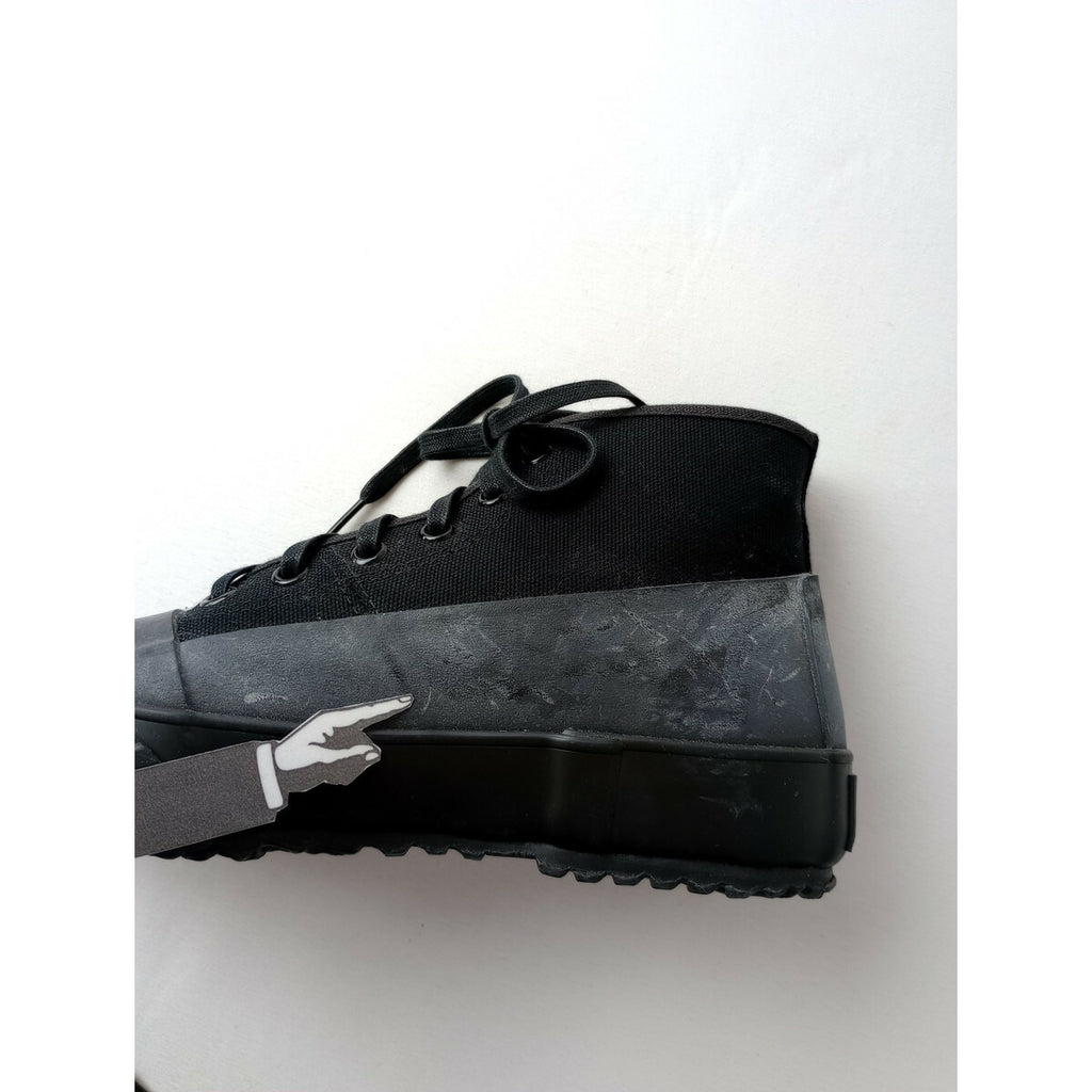 ムーンスター MOONSTAR　ALL WEATHER オールウェザー スニーカー 全天候型モデル 黒 ブラック 23  靴【中古】