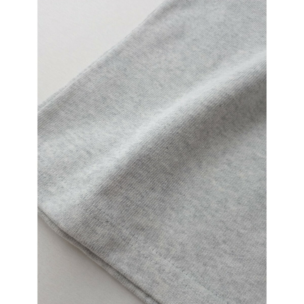SAINT JAMES セントジェームス 厚手 コットン ボートネック ウェッソン 半袖 カットソー トップス グレー XS【中古】