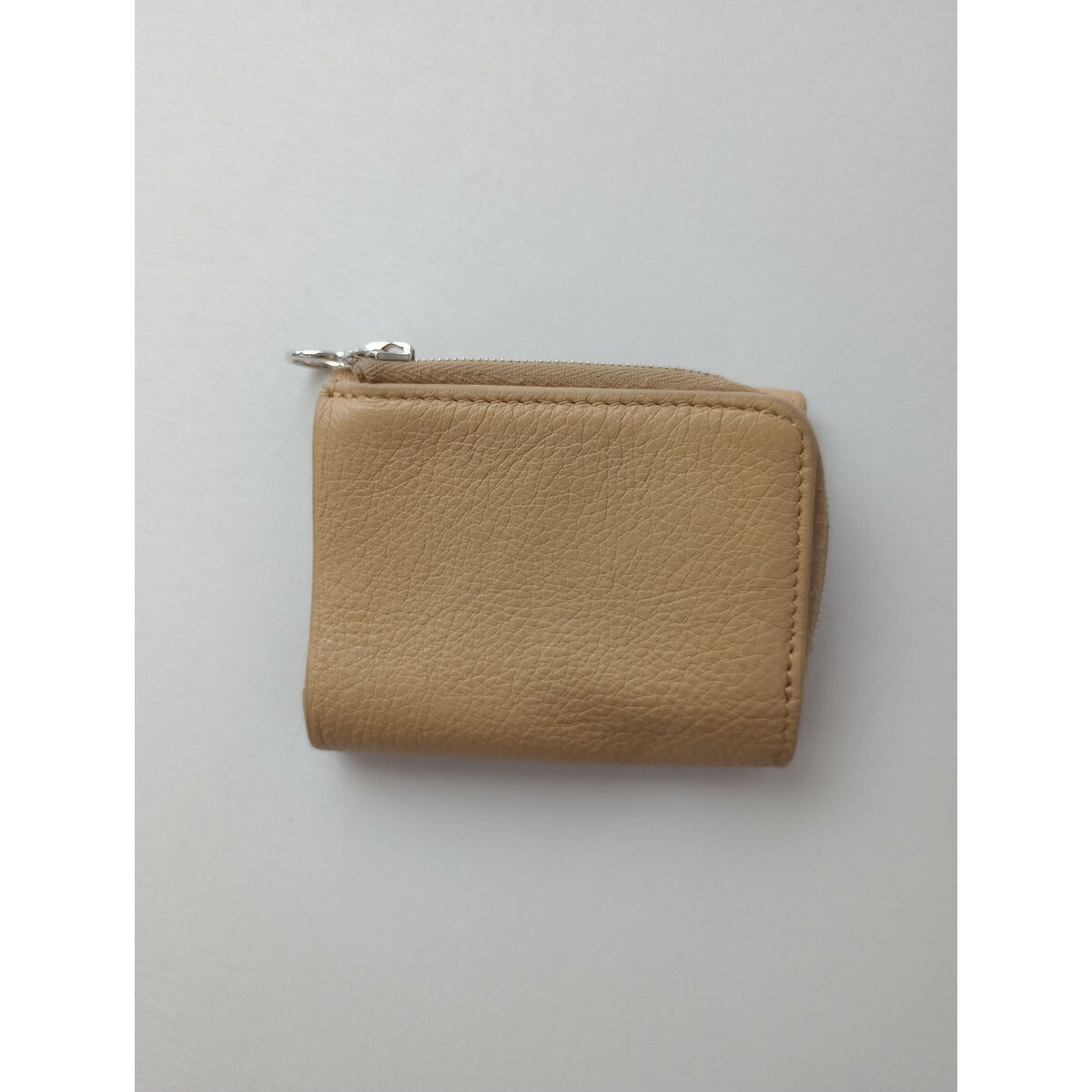 Aeta アエタ WALLET TYPE A MINI レザー ミニ ウォレット 財布 ベージュ【中古】