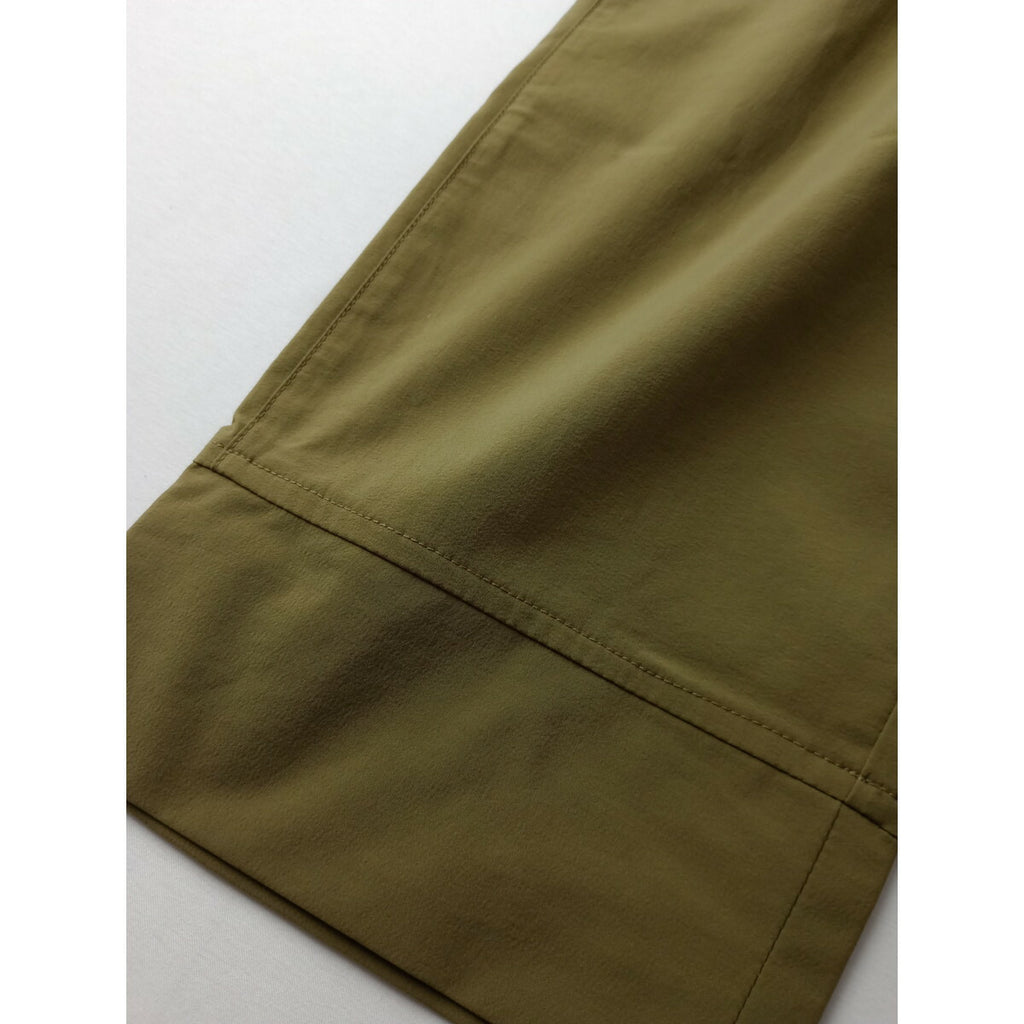 AXESQUIN ELEMENTS アクシーズ クインエレメンツ ソフト シェルの パンツ カーキ 三【中古】