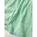 ALWEL オルウェル コットン 綿 100％ 半袖Tシャツ 半袖 カットソー トップス エメラルドグリーン【中古】