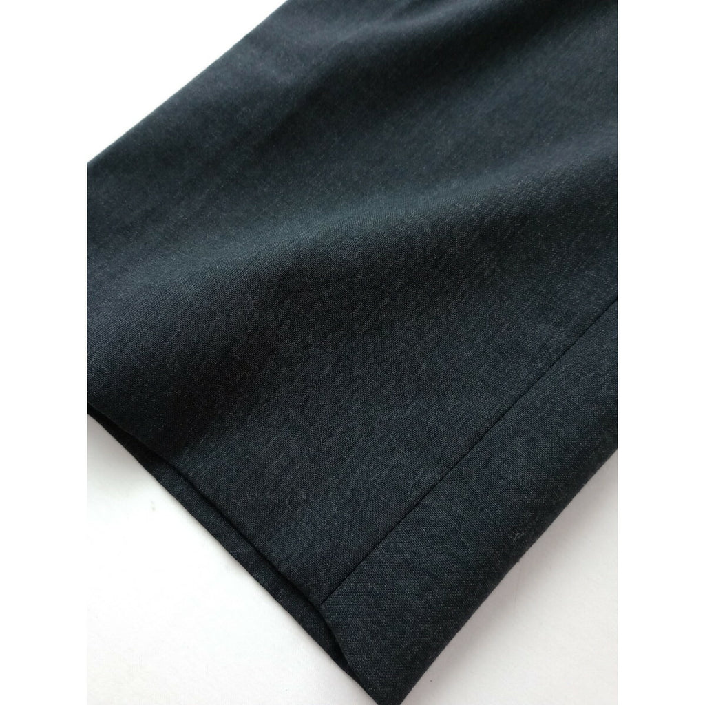 ATON エイトン WOOL TROPICAL テーパードイージーパンツ ユニセックス 02 グレー【中古】