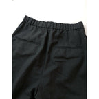 ATON エイトン WOOL TROPICAL テーパードイージーパンツ ユニセックス 02 グレー【中古】