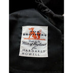 MARGARET HOWELL × FOX BROTHERS マーガレットハウエル フックスブラザーズ カシミヤ混 ウール パンツ グレー 1 (16M＋2598)【中古】