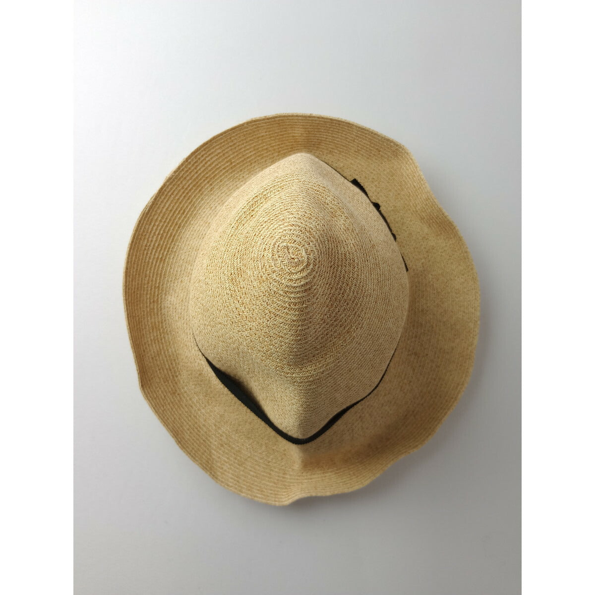 French Bull フレンチブル 帽子 ハット 麦わら帽子 黒 ブラック【中古】