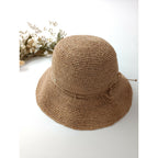 ヘレンカミンスキー HELEN KAMINSKI provence 8 ラフィア ハット 帽子 ベージュ 【中古】