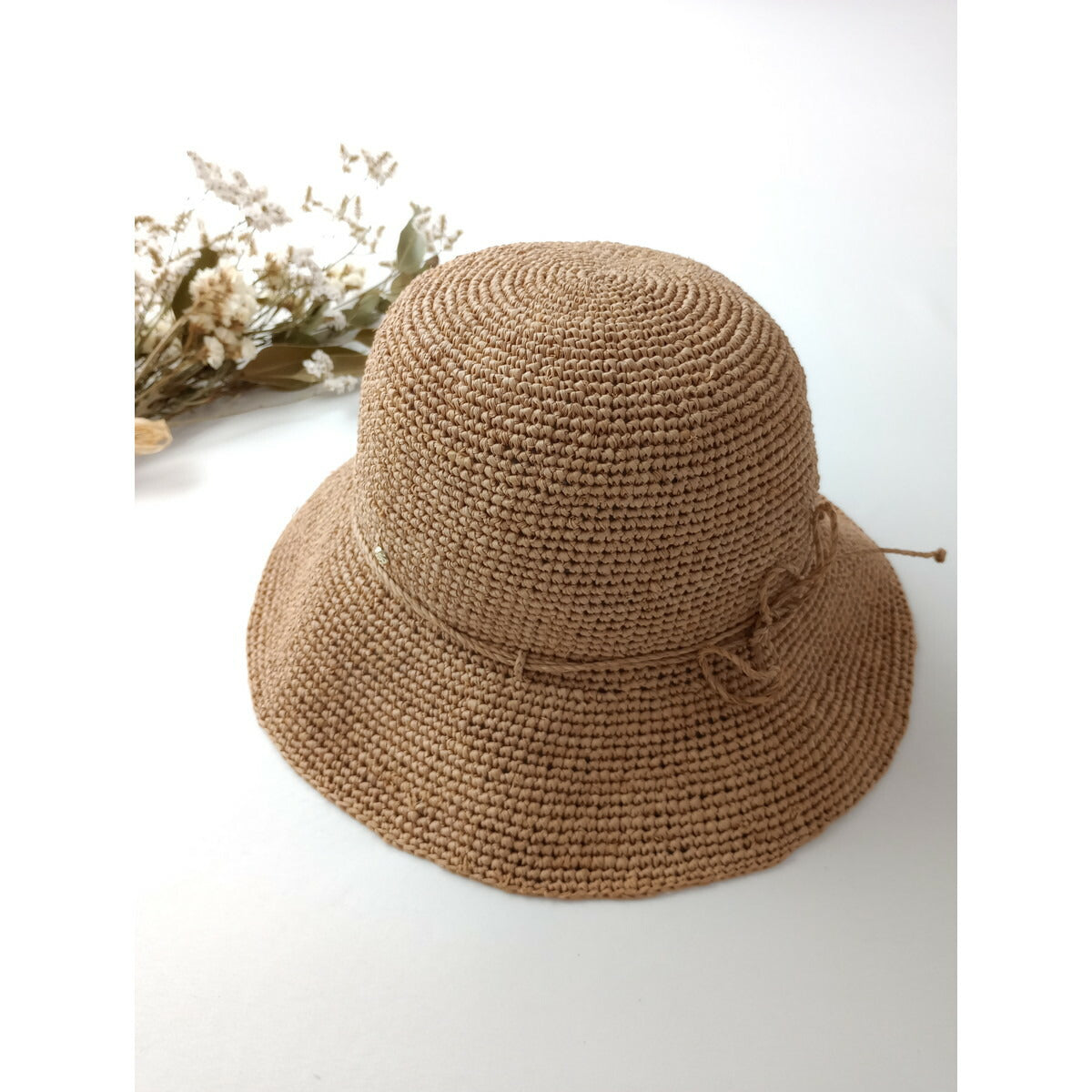 ヘレンカミンスキー HELEN KAMINSKI provence 8 ラフィア ハット 帽子 ベージュ 【中古】