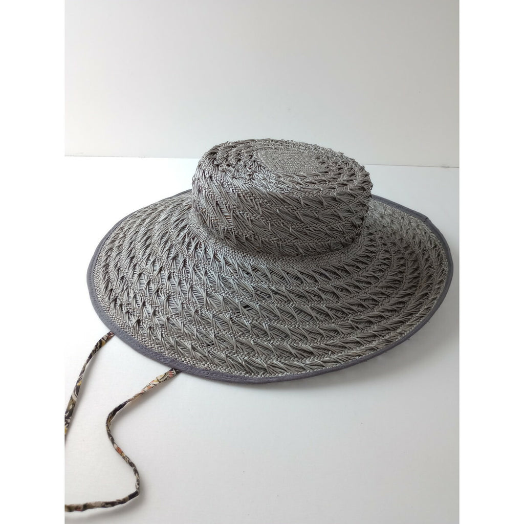 chisaki チサキ HAT Lein デットストック バオ ハット 帽子 グレー【中古】