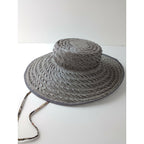 chisaki チサキ HAT Lein デットストック バオ ハット 帽子 グレー【中古】