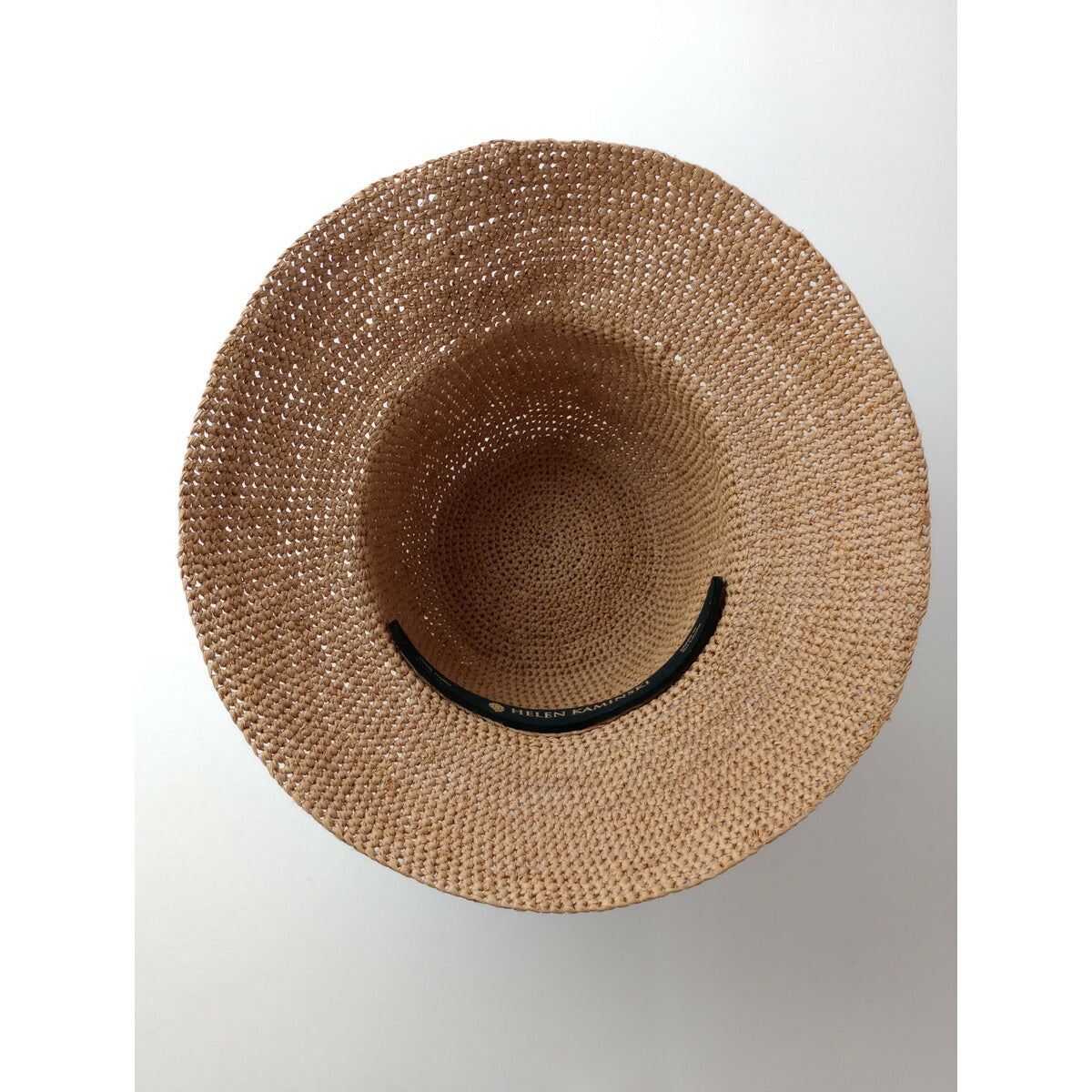ヘレンカミンスキー HELEN KAMINSKI provence 8 ラフィア ハット 帽子 ベージュ 【中古】