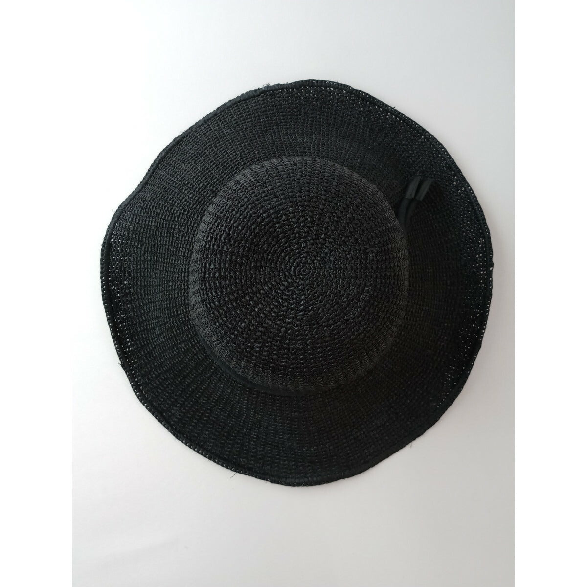 ヘレンカミンスキー HELEN KAMINSKI BILBAO WIDE BRIM ラフィア ハット 帽子 黒 ブラック【中古】