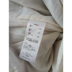 GASA ガサ ガンクラブ チェック 柄 ウール 毛 100％ ロング ワンピース ベージュ(24T＋0546)【中古】
