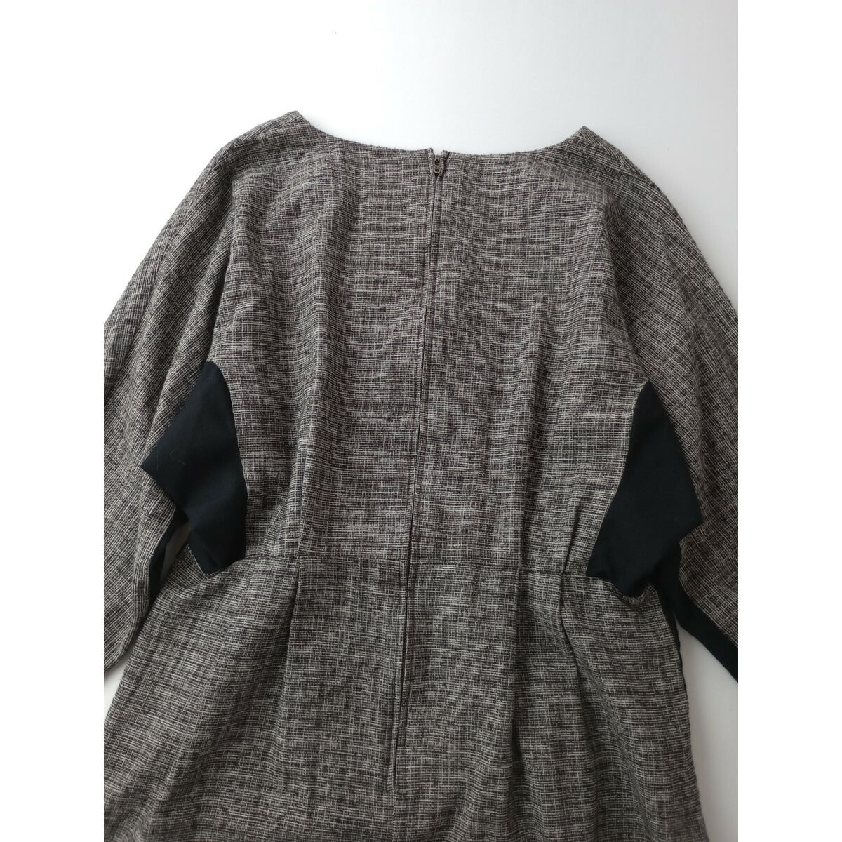 GASA ガサ 切り替え ドッキング ロング ワンピース 長袖(24T＋0561)【中古】