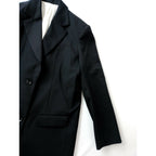 25SS RIM.ARK TRANQUILITY リムアーク トランクイリティ Quiet Luxury Tailored JK ラグジュアリー テーラードジャケット 黒 ブラック 38【中古】