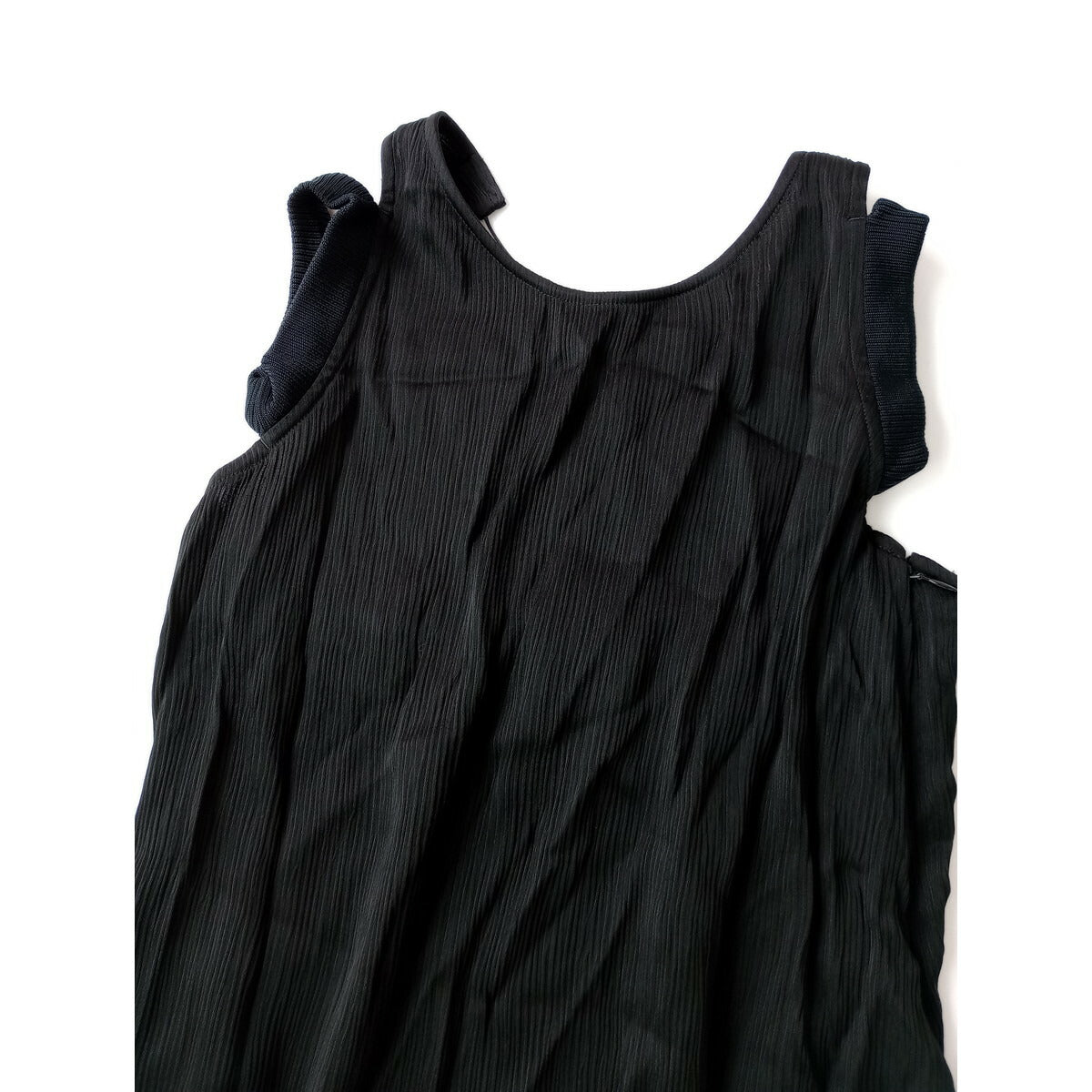 RIM.ARK リムアーク Brass brooch dress ブラース ブローチ ロング ワンピース ドレス 黒 ブラック 38【中古】