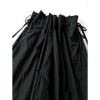 25SS RIM.ARK リムアーク Drawstring relax PT ドロスト リング リラックス パンツ 黒 ブラック 38【中古】