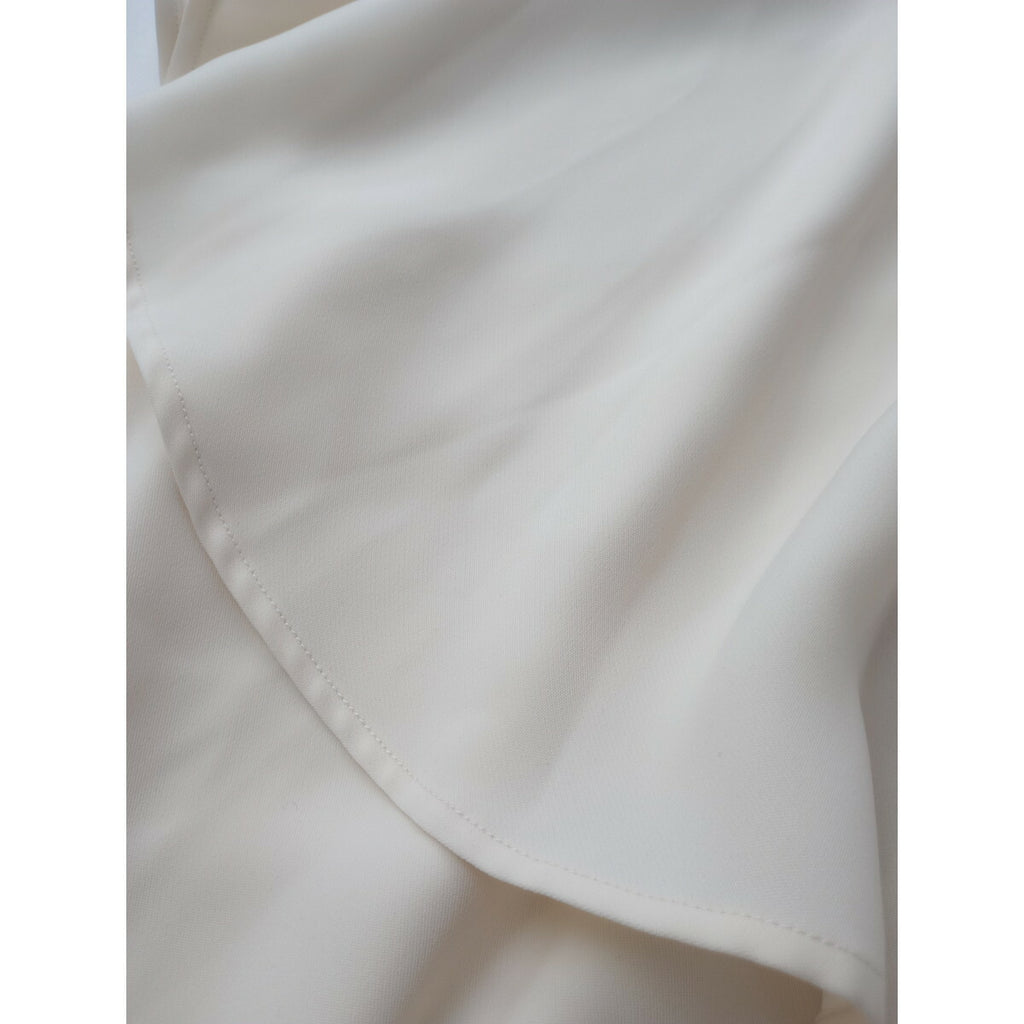 23SS RIM.ARK リムアーク Layered poncho OP レイヤード ポンチョ ロング ワンピース オフホワイト アイボリー 38【中古】